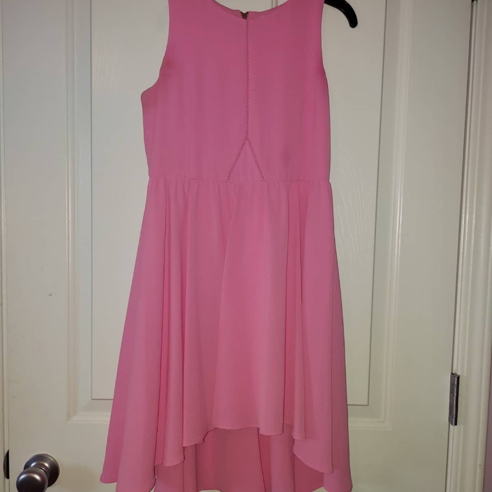 Pink High-low Dress